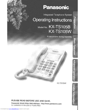 Panasonic Telephone Kx Ts3282b User Manual